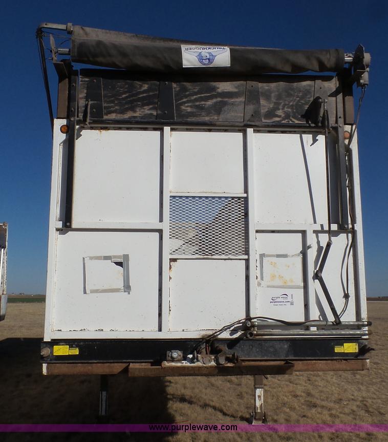 image for item L6500 2008 Versa chain/slat bottom silage trailer