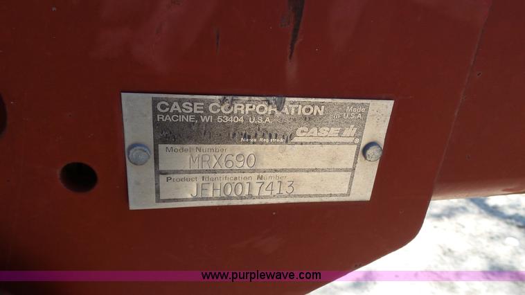 image for item L6510 Case IH MRX690 disk ripper