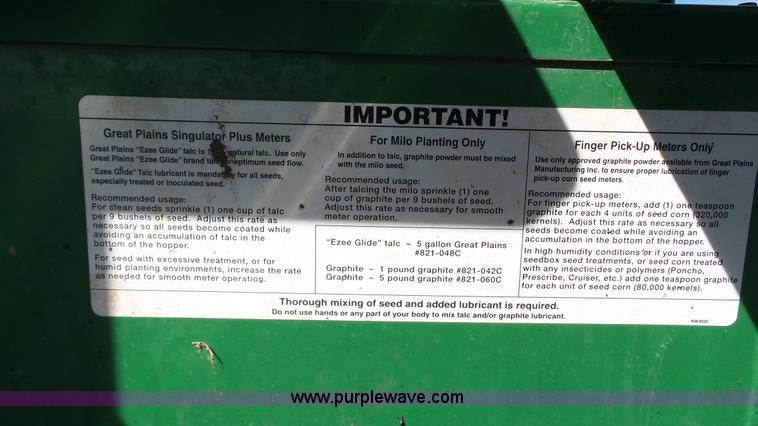 image for item L6522 Great Plains YP2425 twin row no-till planter