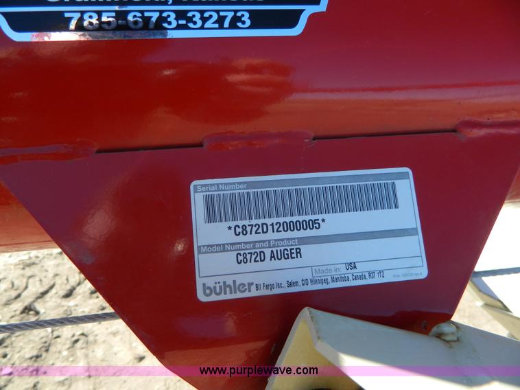 image for item L7340 Farm King Feterl C872D grain auger