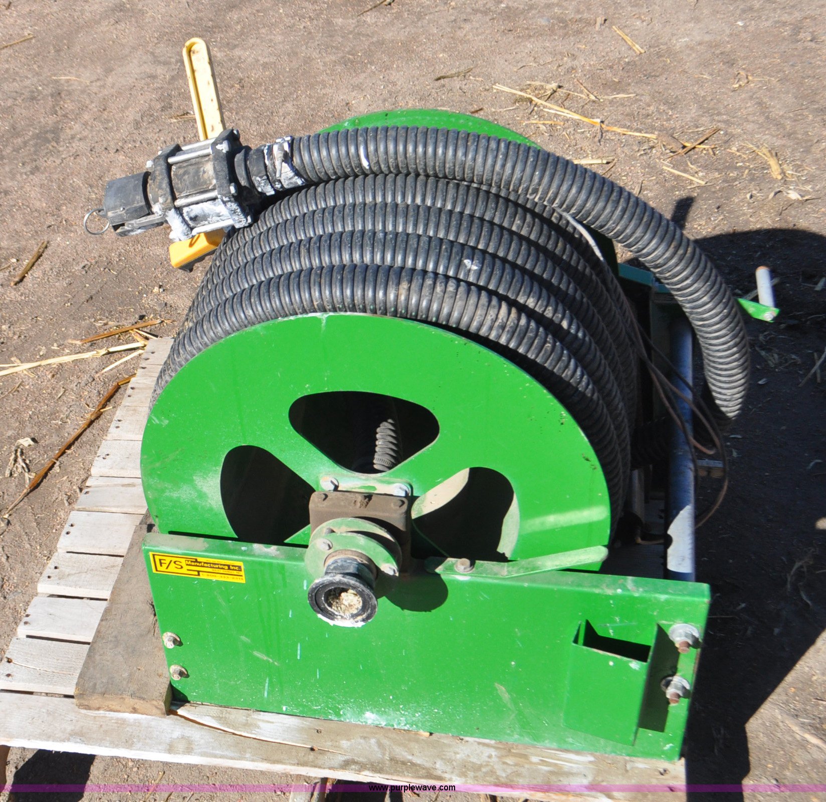(2) Super Reel liquid fertilizer hose reels in Big Springs, NE Item