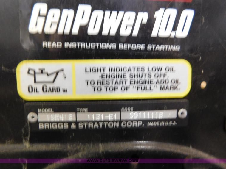 image for item CD9257 Ex-Cel generator