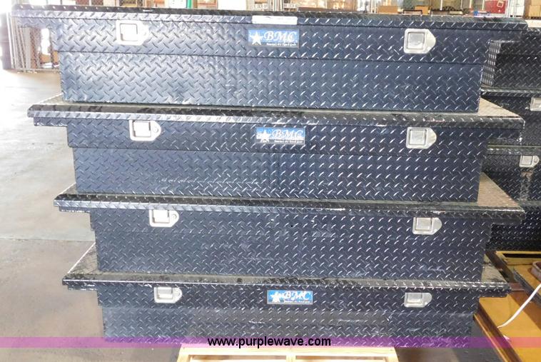 image for item CD9262 (4) BMC low profile aluminum truck toolboxes