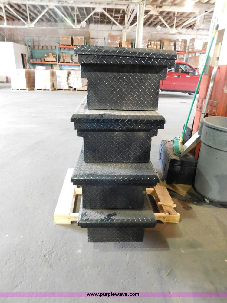 image for item CD9262 (4) BMC low profile aluminum truck toolboxes