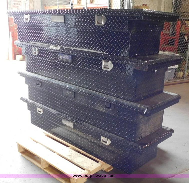 image for item CD9263 (4) BMC low profile aluminum truck toolboxes