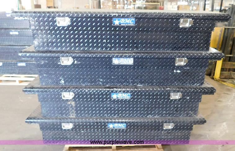 image for item CD9264 (4) BMC low profile aluminum truck toolboxes