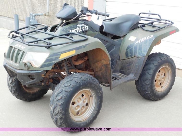 image for item CD9265 2012 Arctic Cat 450 ATV