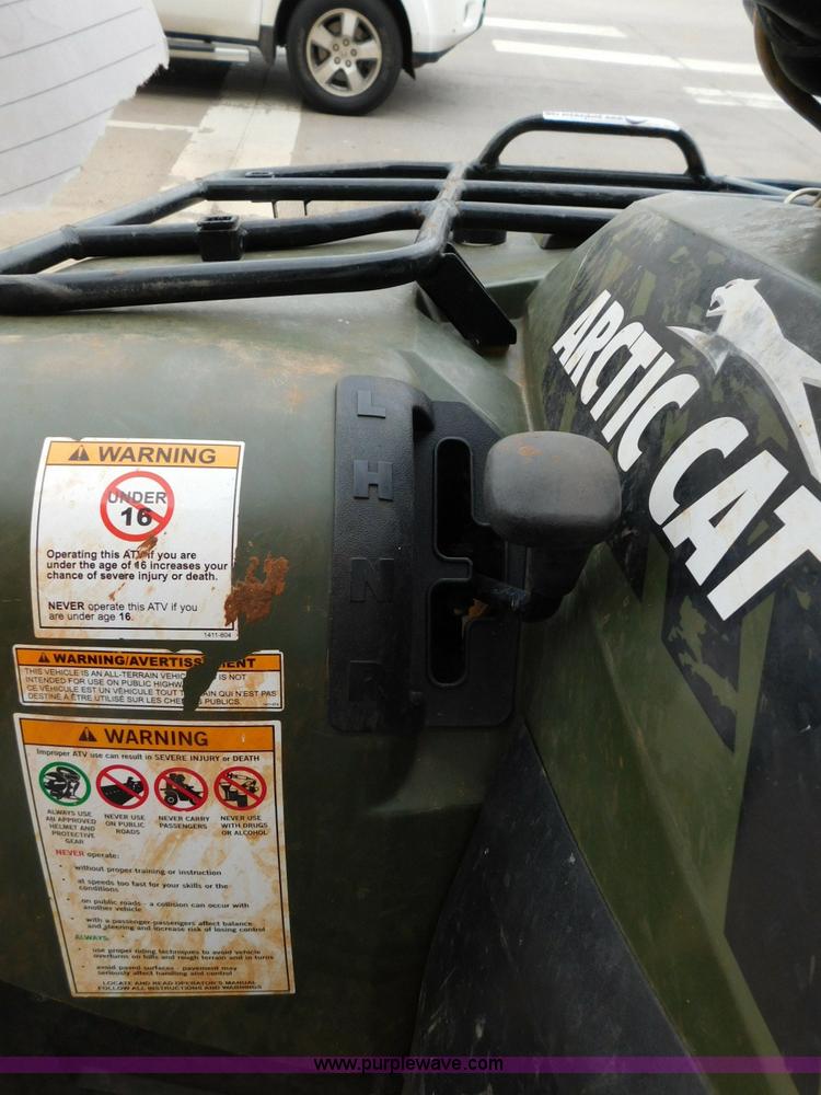 image for item CD9265 2012 Arctic Cat 450 ATV