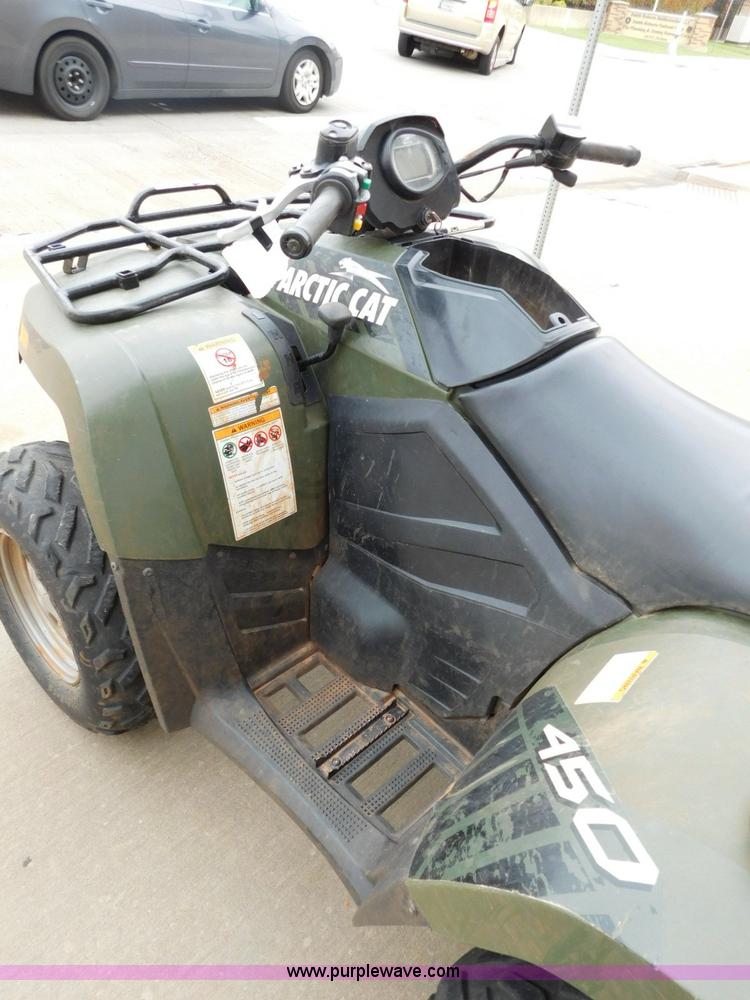 image for item CD9265 2012 Arctic Cat 450 ATV