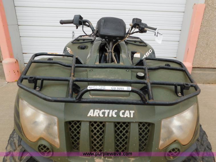 image for item CD9265 2012 Arctic Cat 450 ATV