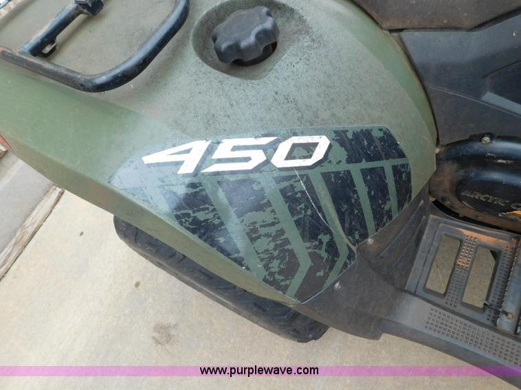 image for item CD9267 2012 Arctic Cat 450 ATV