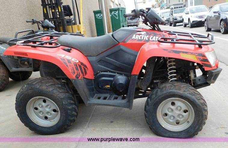 image for item CD9268 2012 Arctic Cat 450 ATV