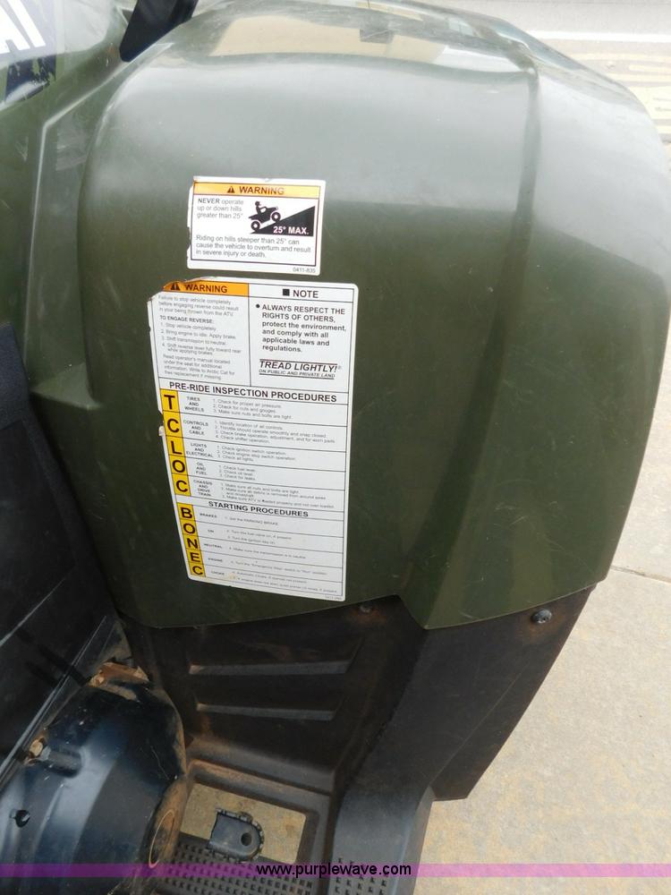 image for item CD9269 2012 Arctic Cat 450 ATV