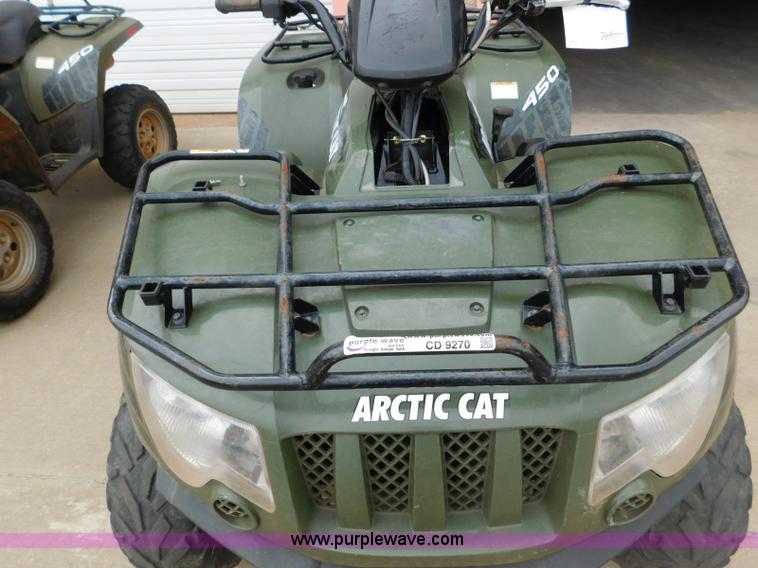 image for item CD9270 2012 Arctic Cat 450 ATV