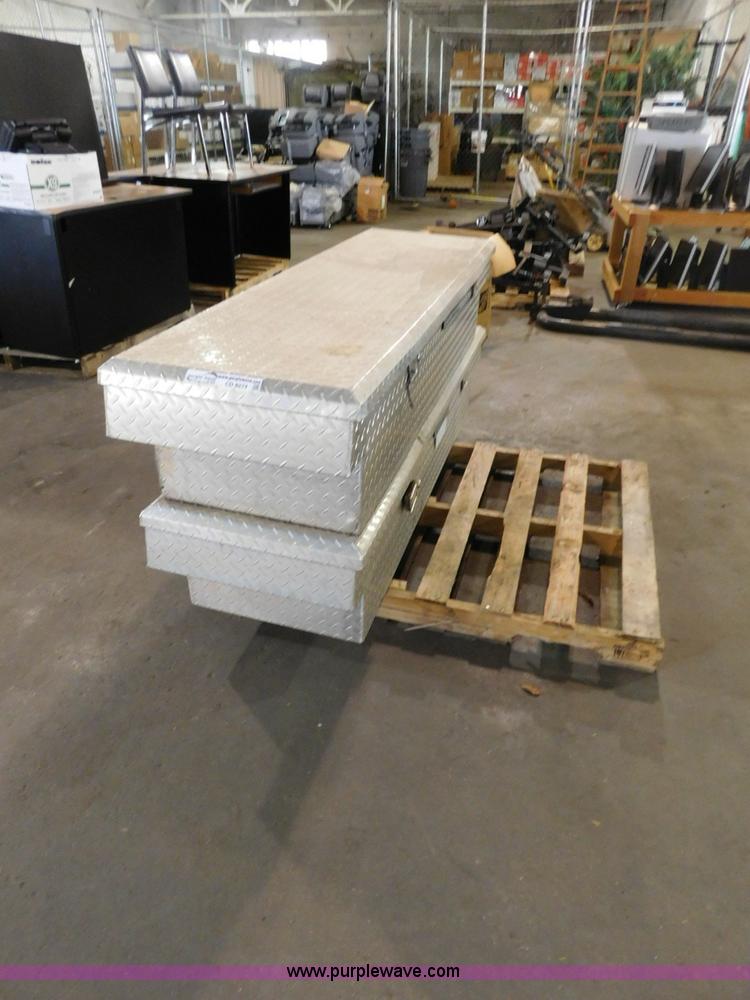 image for item CD9274 (2) Delta Champion aluminum truck toolboxes