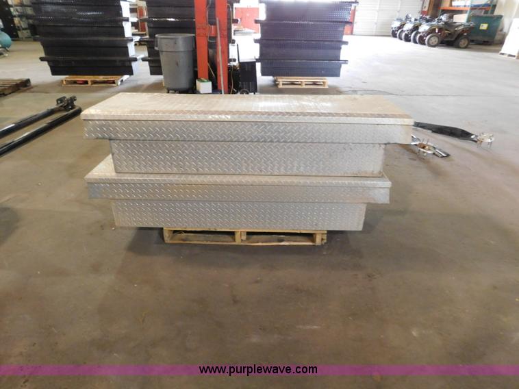 image for item CD9274 (2) Delta Champion aluminum truck toolboxes