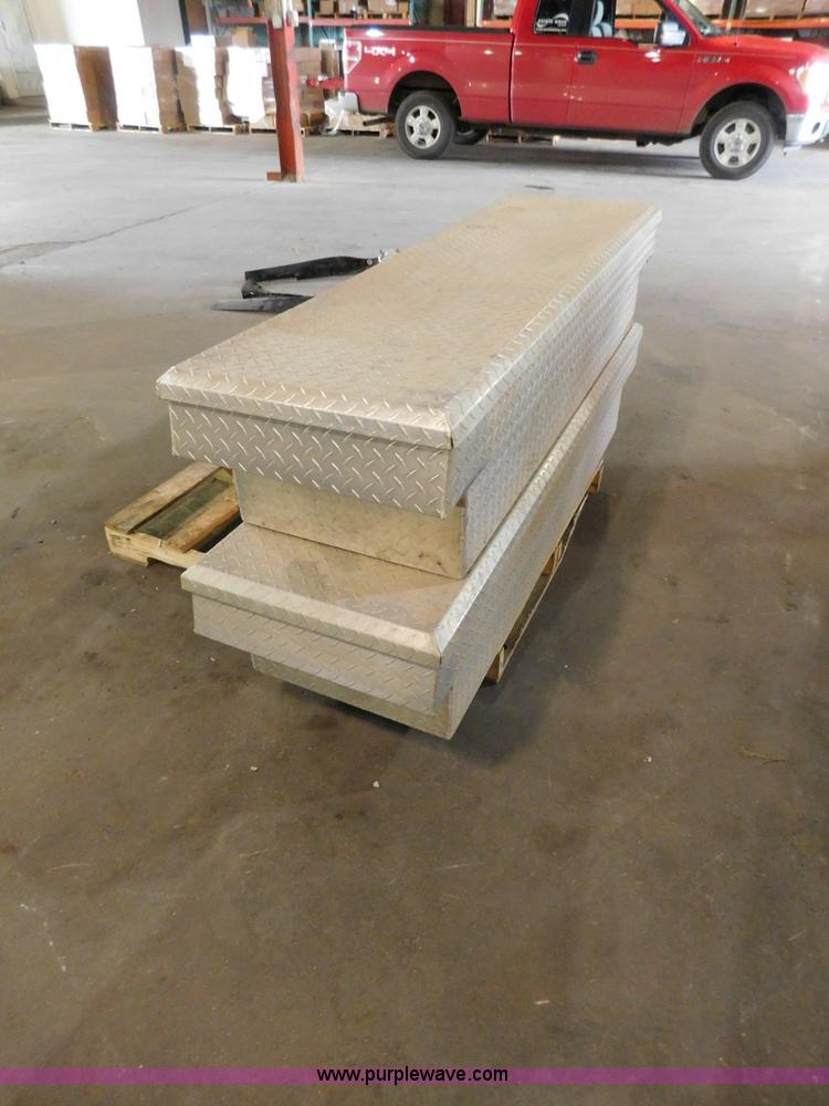 image for item CD9274 (2) Delta Champion aluminum truck toolboxes