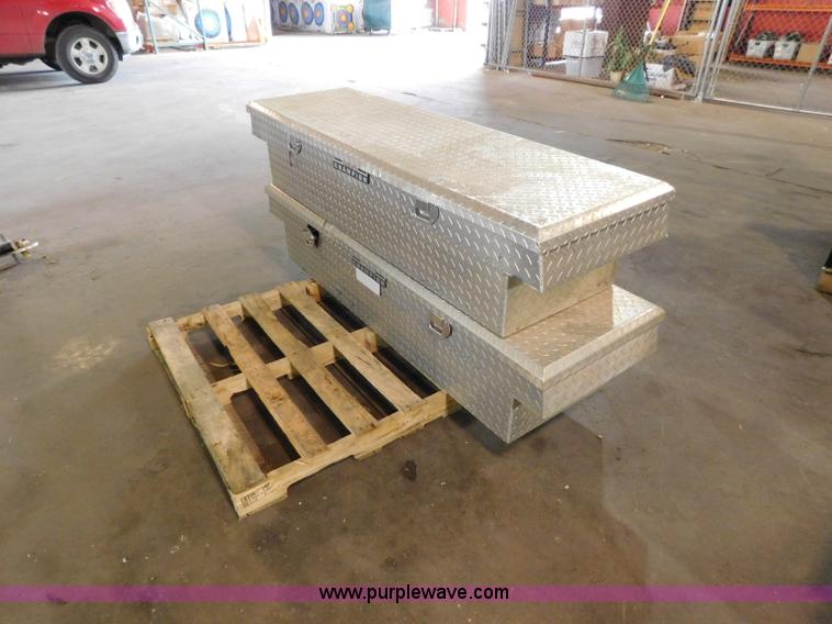 image for item CD9274 (2) Delta Champion aluminum truck toolboxes