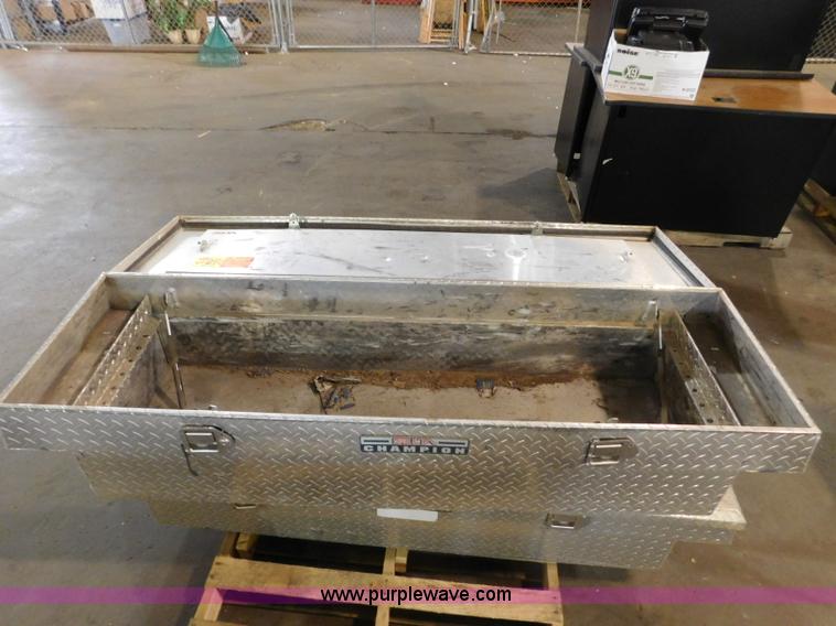 image for item CD9274 (2) Delta Champion aluminum truck toolboxes