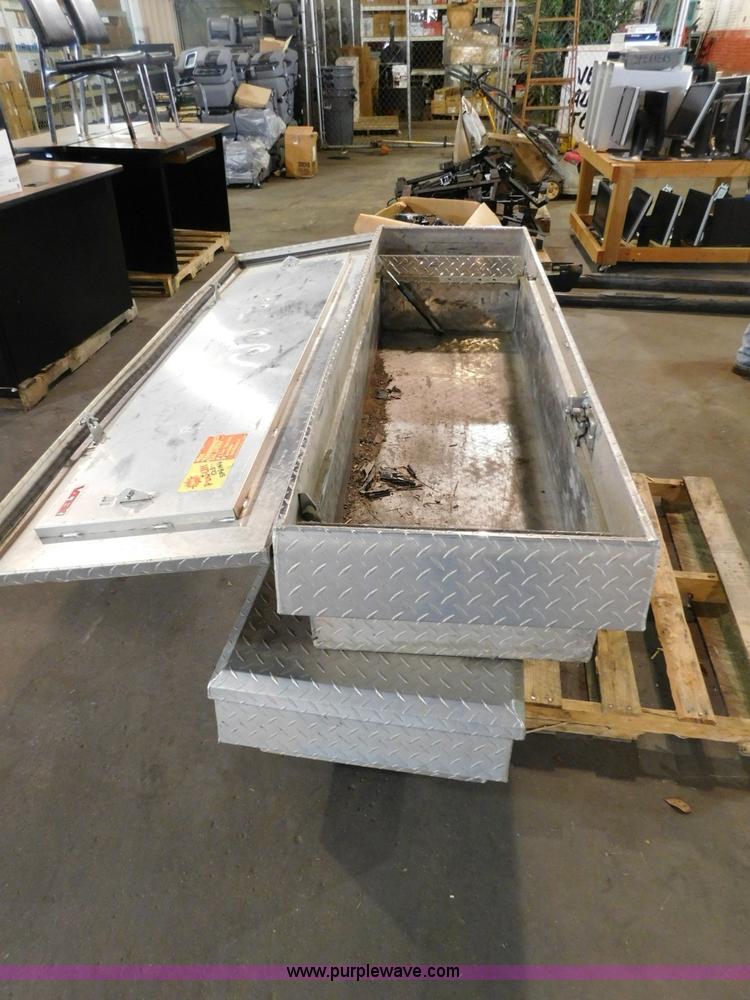 image for item CD9274 (2) Delta Champion aluminum truck toolboxes