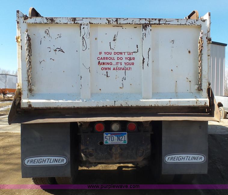 image for item AL9221 2000 Freightliner FLD dump truck