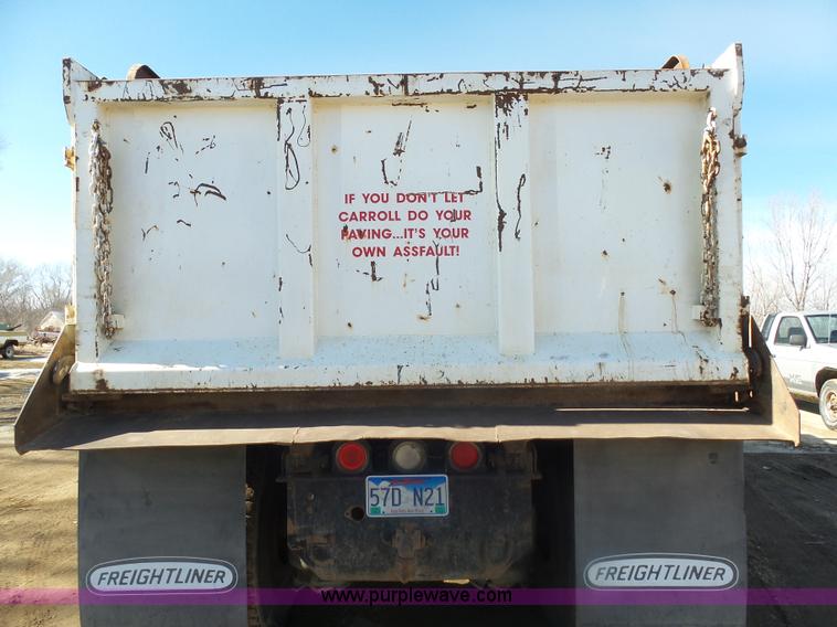 image for item AL9221 2000 Freightliner FLD dump truck