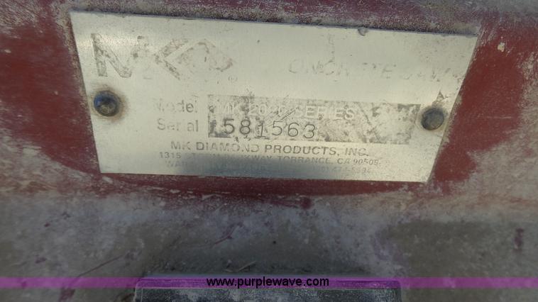 image for item AO9883 MK concrete saw