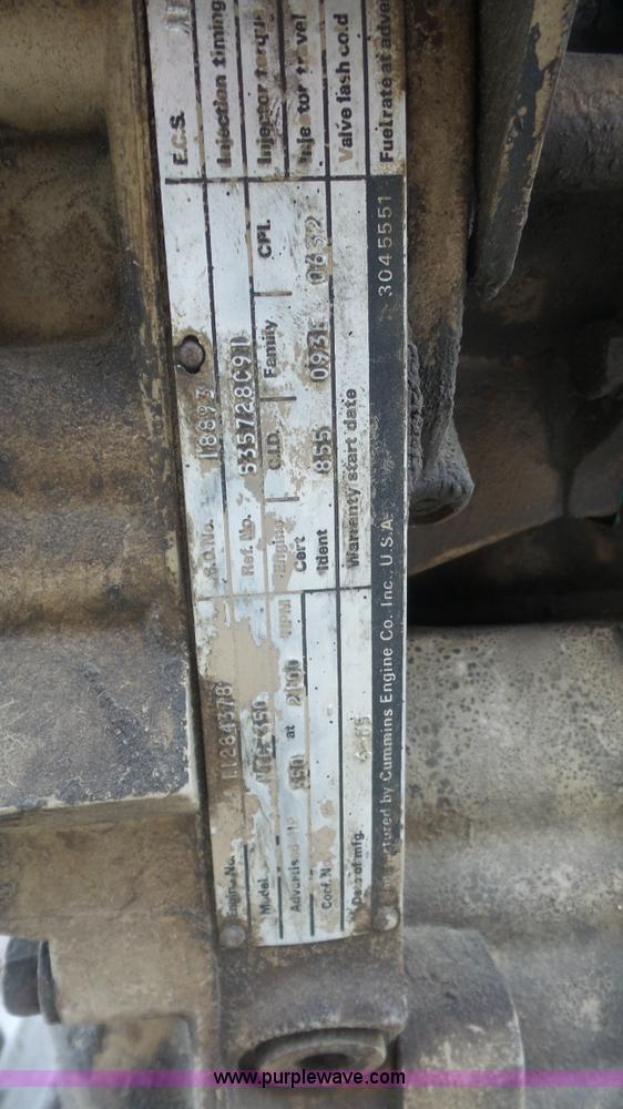 image for item BF9096 Cummins 855 diesel engine