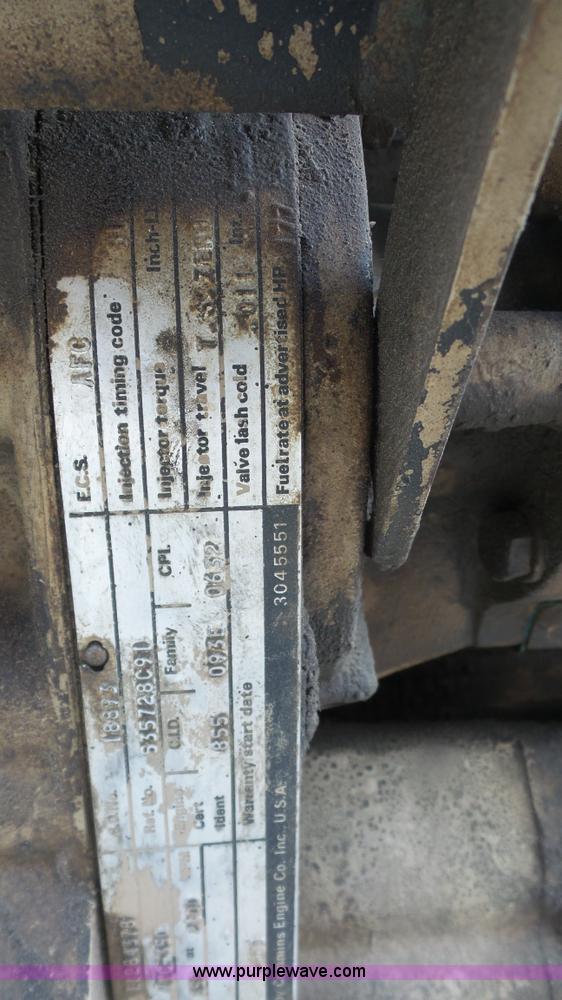 image for item BF9096 Cummins 855 diesel engine