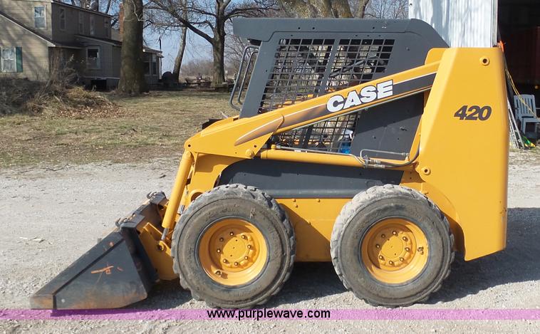 image for item BH9389 2005 Case 420 skid steer