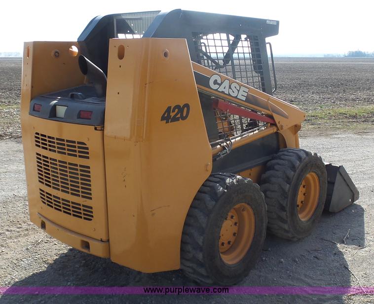 image for item BH9389 2005 Case 420 skid steer