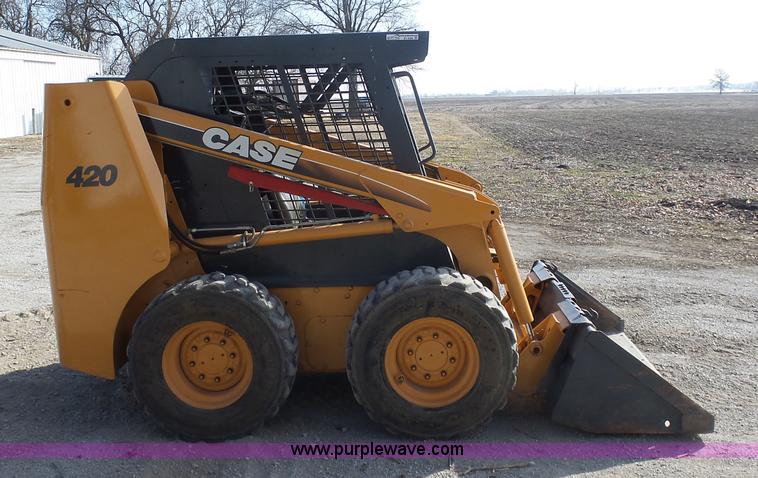 image for item BH9389 2005 Case 420 skid steer