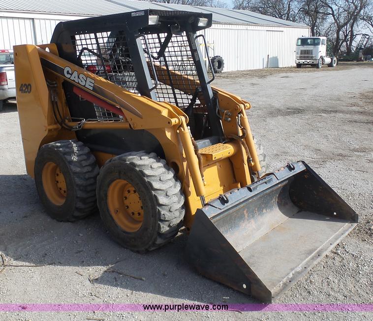 image for item BH9389 2005 Case 420 skid steer