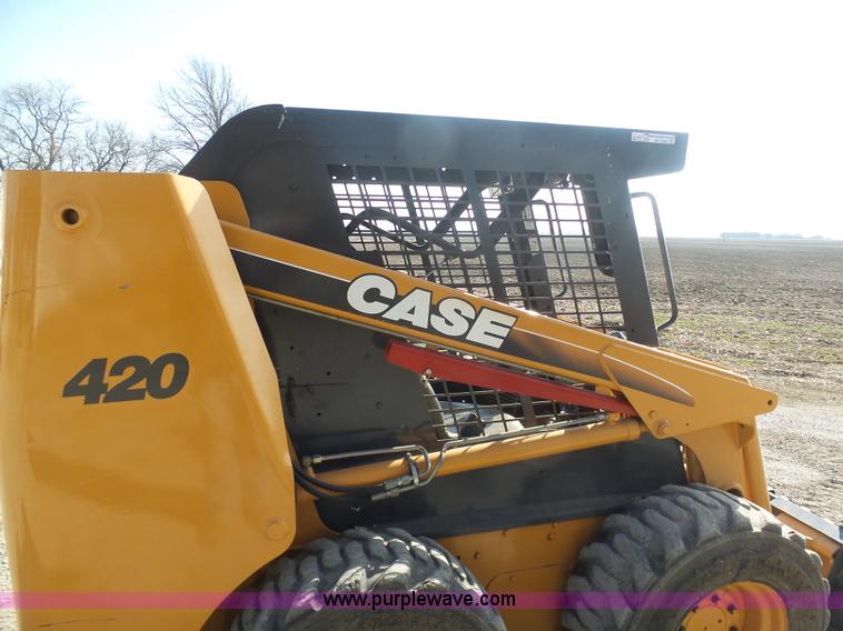 image for item BH9389 2005 Case 420 skid steer