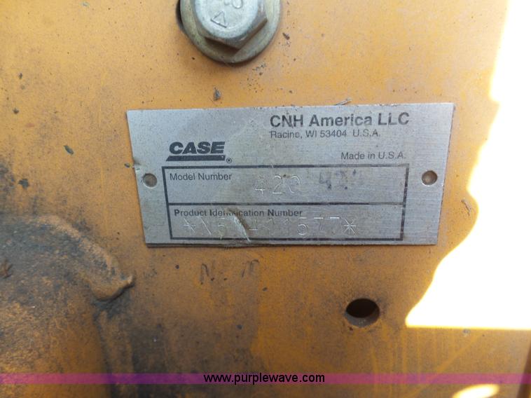 image for item BH9389 2005 Case 420 skid steer