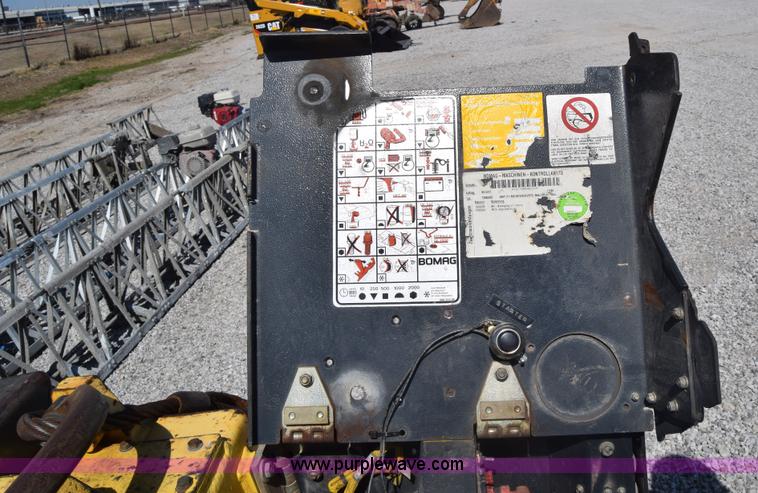 image for item BX9661 Bomag BMP851 trench compactor