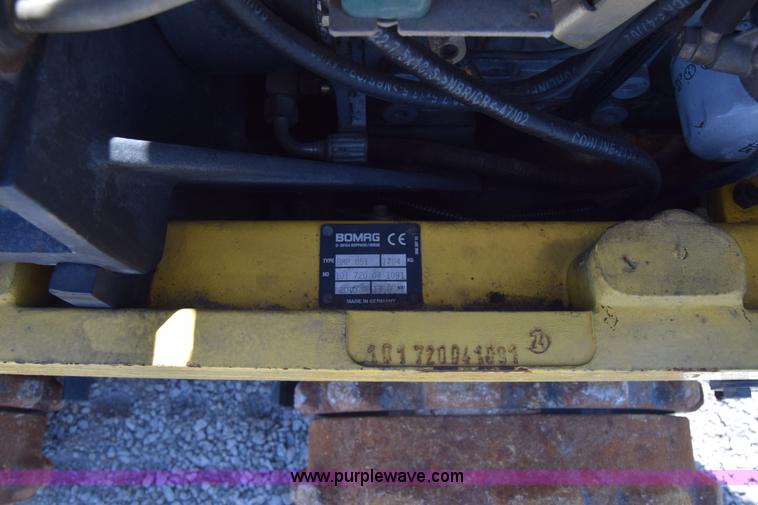 image for item BX9661 Bomag BMP851 trench compactor