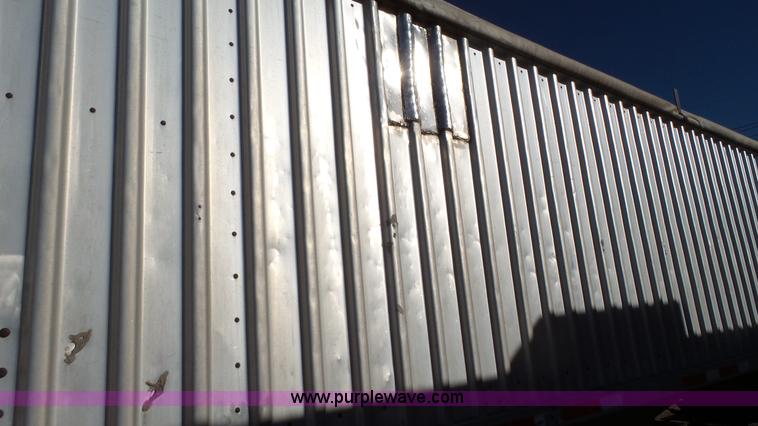 image for item J1278 1983 Chamberlin JAGH-700 double hopper grain trailer