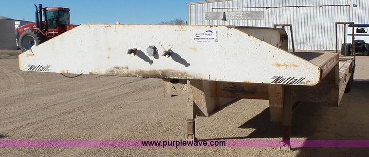 image for item J1281 2002 Nuttall equipment trailer