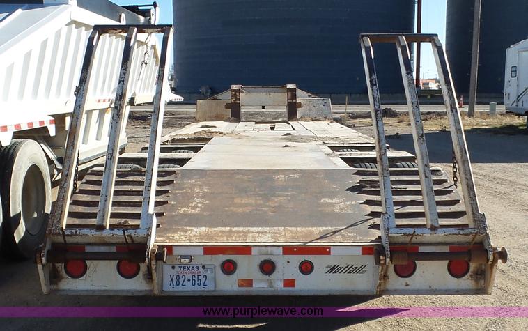 image for item J1281 2002 Nuttall equipment trailer