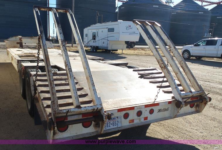 image for item J1281 2002 Nuttall equipment trailer