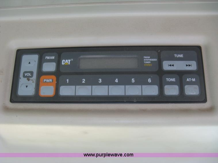 image for item J2903 Caterpillar M318C rubber tire excavator