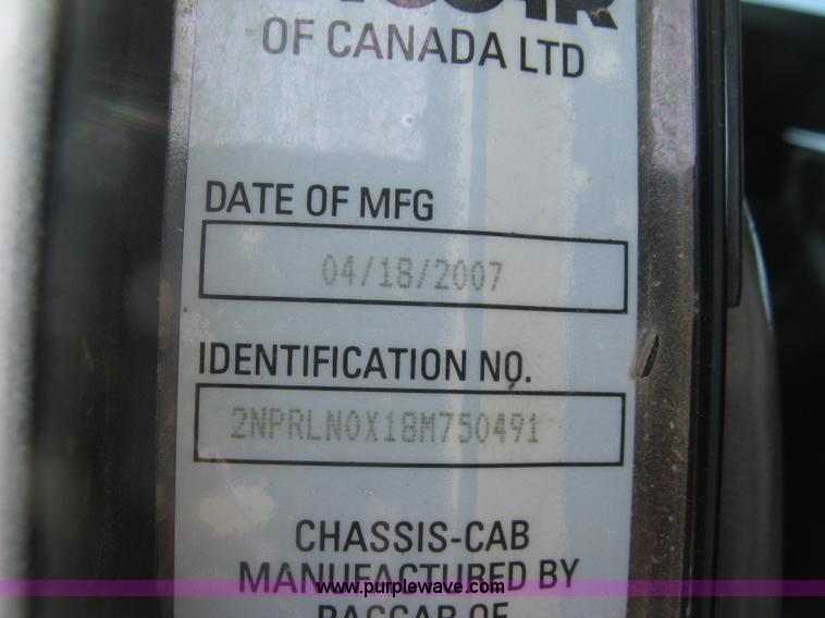 image for item J2906 2008 Peterbilt 340 dump truck