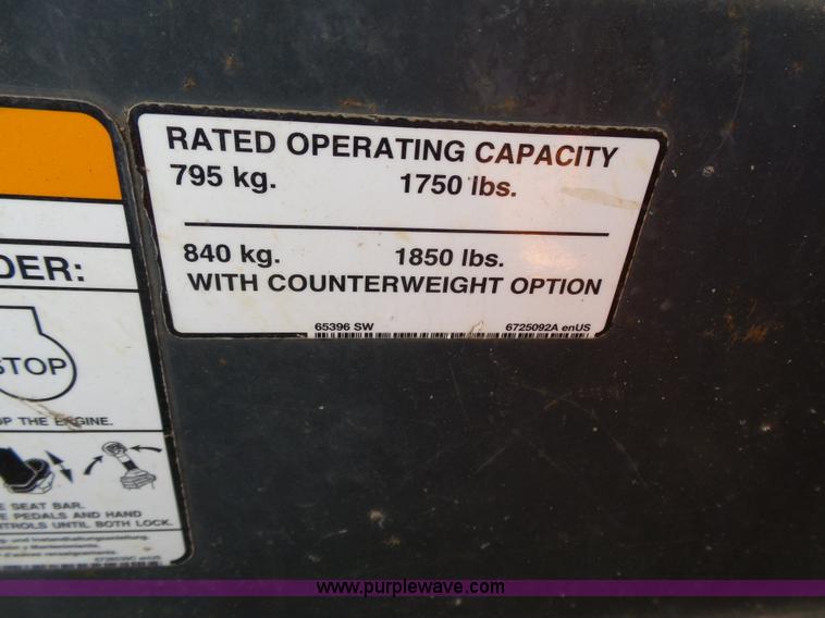 image for item J4250 2006 Bobcat S175 skid steer