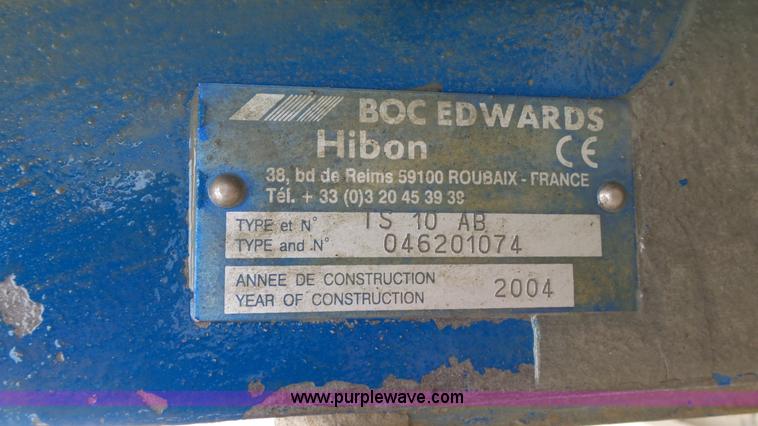 image for item J7266 2004 BOC Edwards Hibon concrete blower