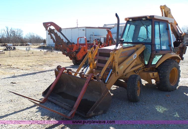 image for item J7277 Case 580K backhoe