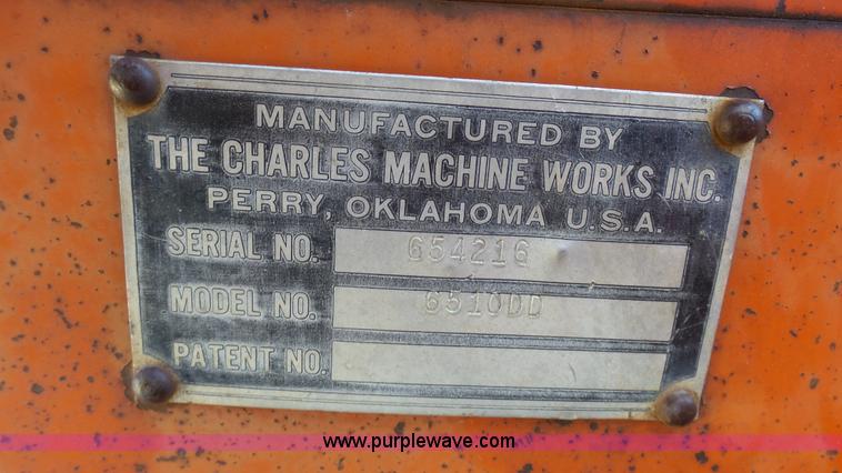 image for item J7278 Ditch Witch 6510 trencher