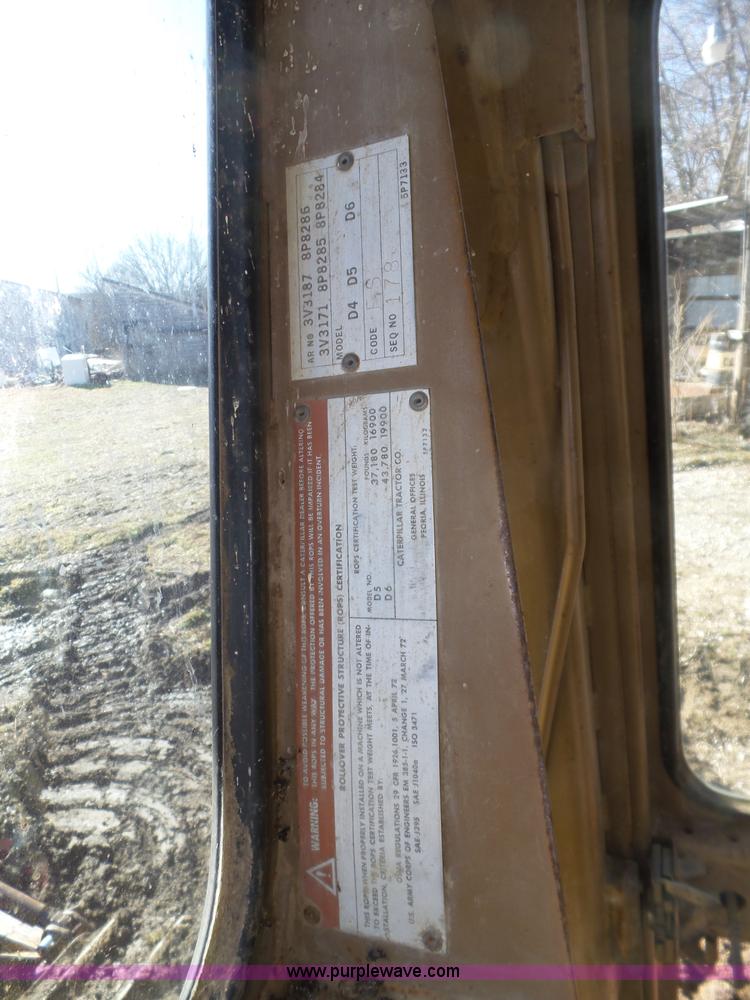 image for item J8879 Caterpillar D6D dozer