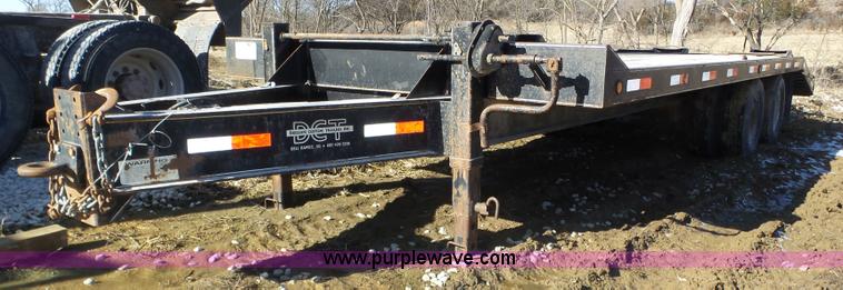 image for item J8910 2000 DCT 12T equipment trailer