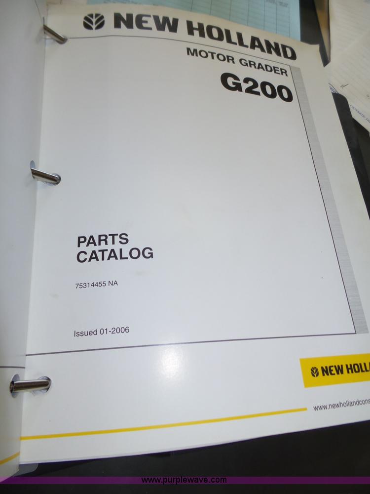 image for item J8915 2006 New Holland G200 motor grader